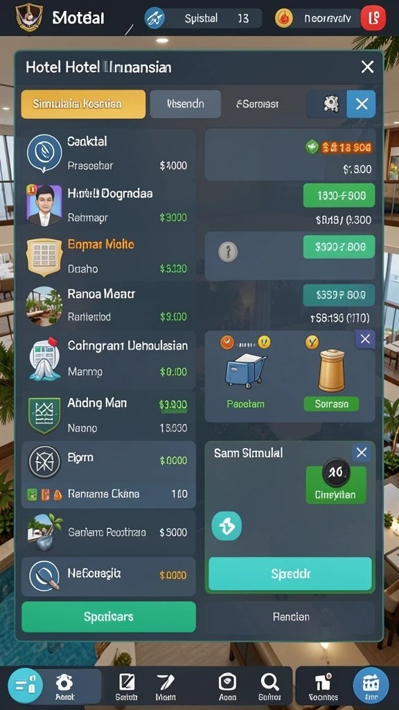 Mode permainan kompetitif yang seru.