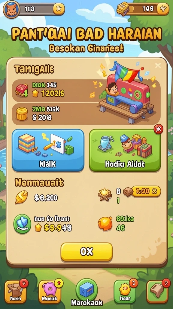 Gameplay seru dengan berbagai tantangan.