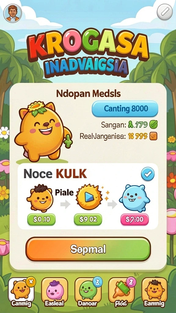 Tampilan antarmuka yang menarik dan mudah digunakan.