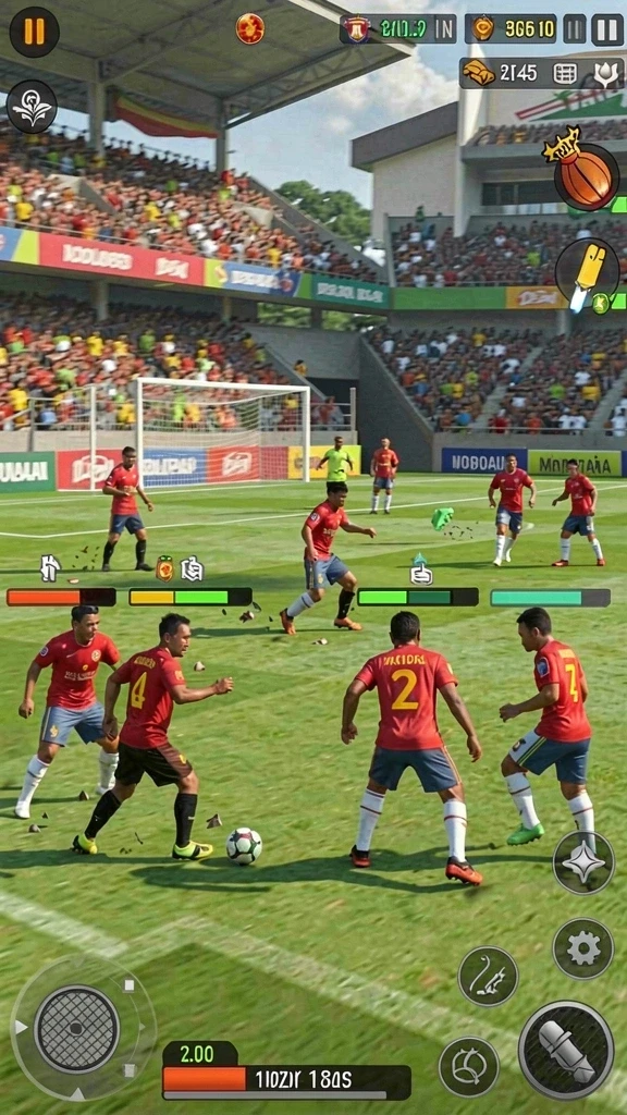 Fitur multiplayer yang memungkinkan bermain bersama teman.