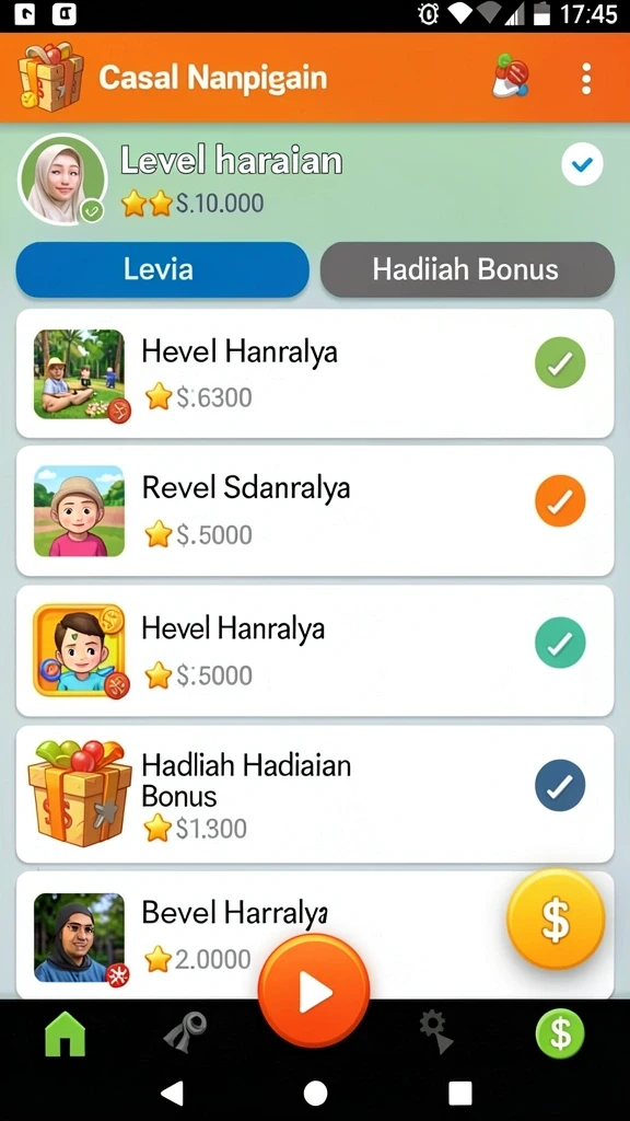 Tampilan antarmuka yang menarik dan mudah dinavigasi.