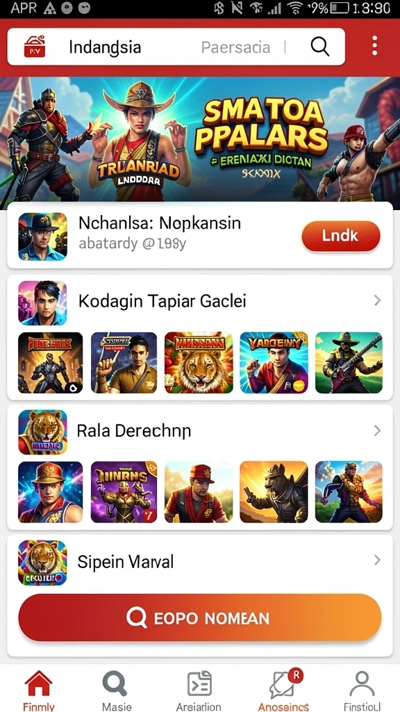 Beragam karakter unik untuk dipilih dan dimainkan.
