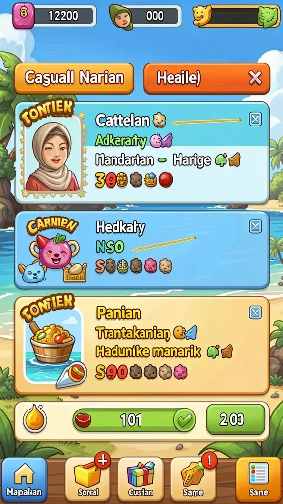 Mode permainan baru yang menantang dan seru.