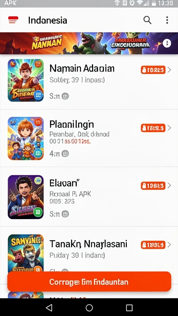 Tampilan antarmuka DUREN777 yang menarik dan modern.