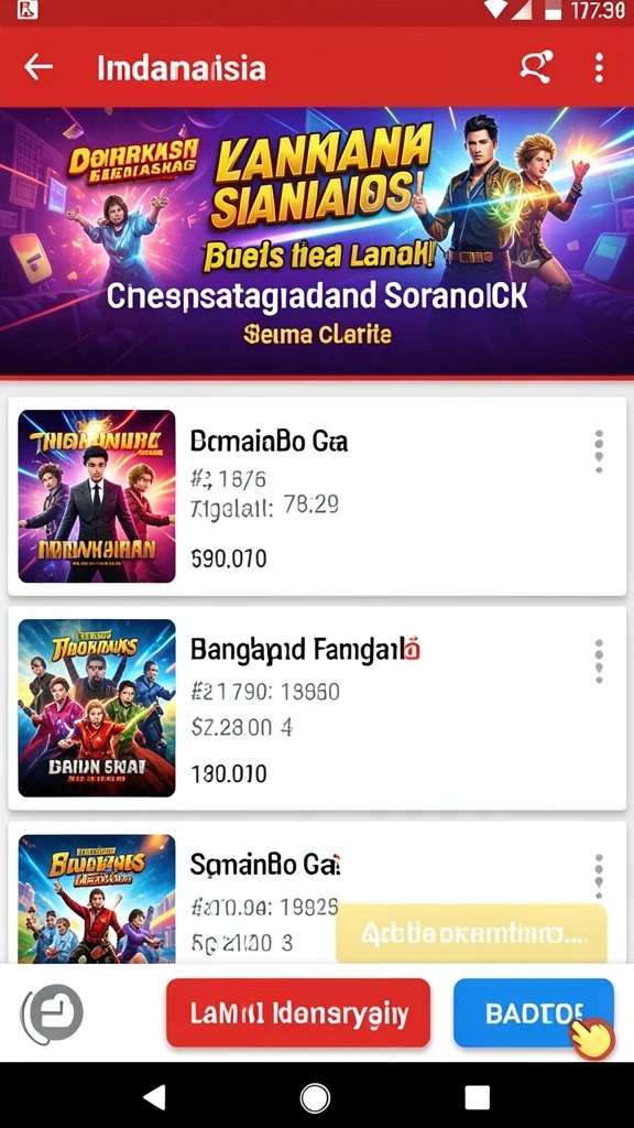 Screenshot momen seru dalam petualangan karakter.