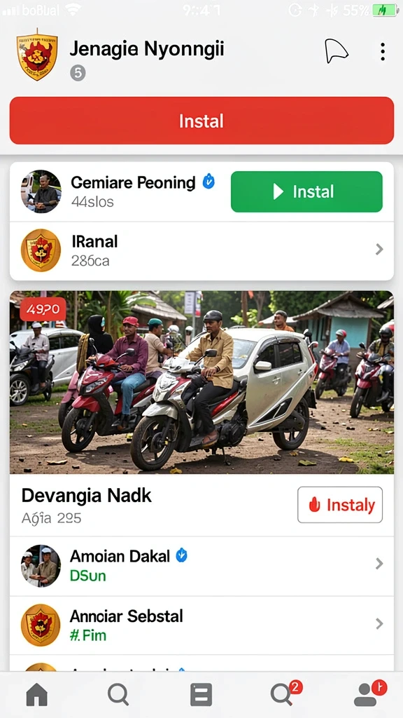 Layanan pengantaran yang cepat dan efisien.