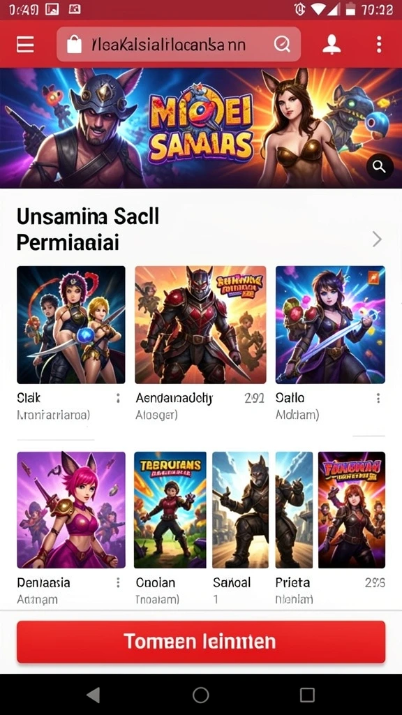 Mode permainan seru yang bisa dimainkan bersama teman.