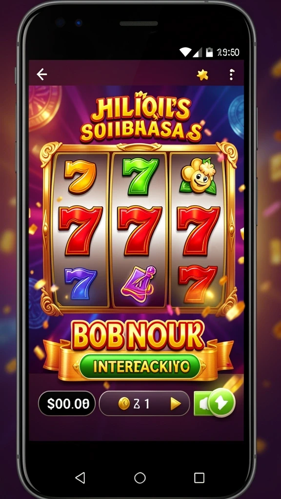 Tangkapan layar menampilkan gameplay slot yang menarik dan penuh warna.