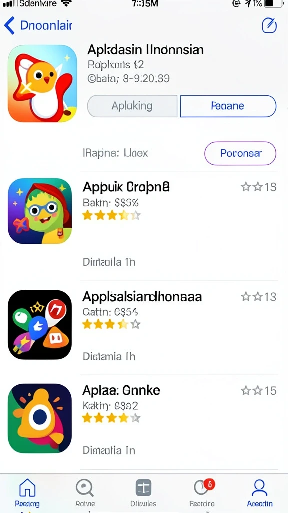 Screenshot menunjukkan tampilan antarmuka yang menarik.