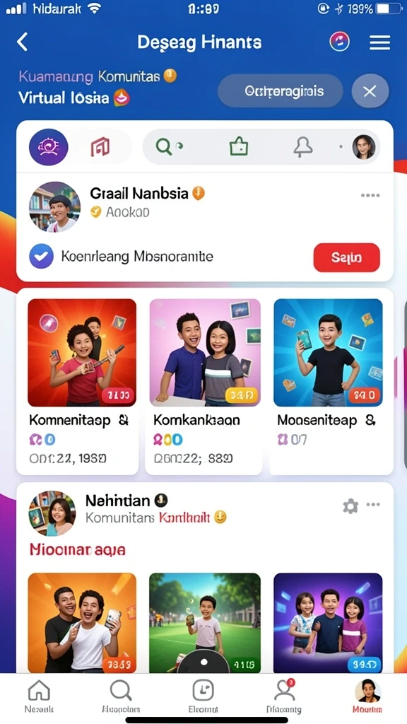 Tampilan antarmuka yang ramah pengguna.