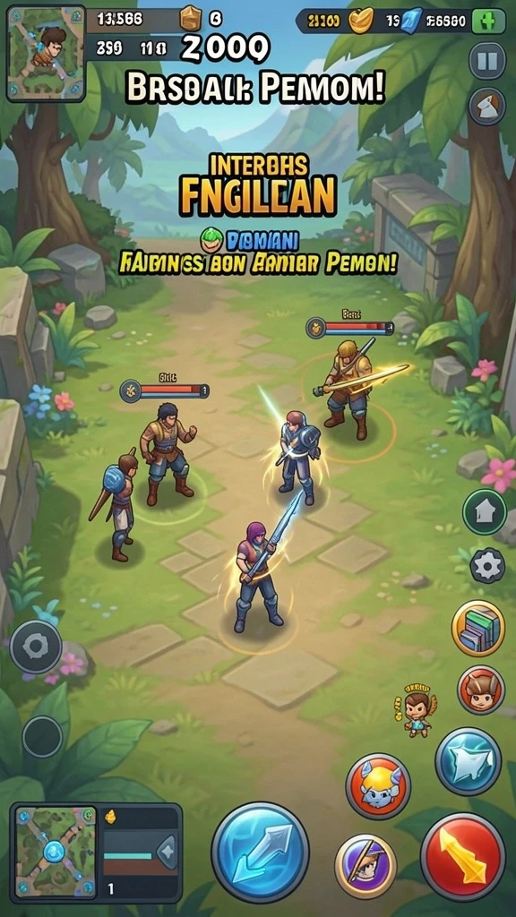 Gameplay multiplayer yang seru dan interaktif.