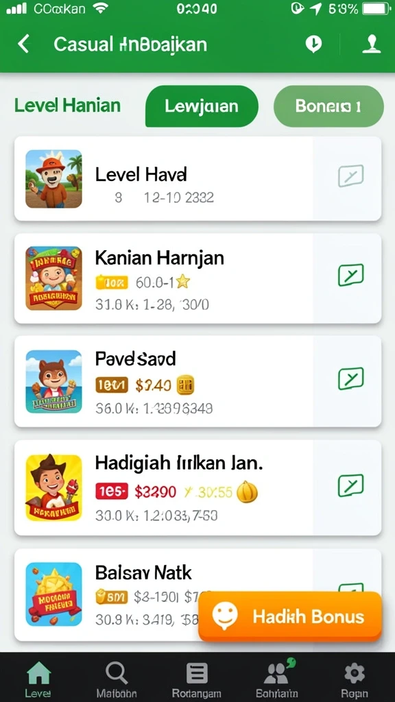 Contoh permainan slot dengan tema menarik.