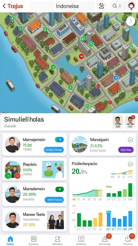 Tampilan antarmuka yang menarik dan mudah dinavigasi.