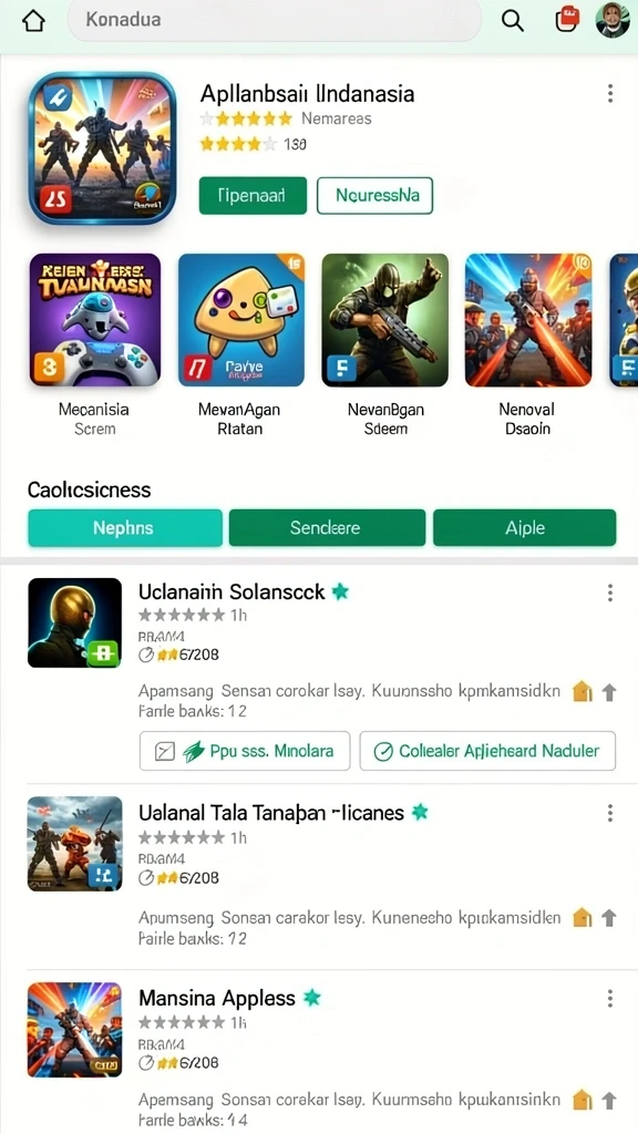Beragam karakter menarik untuk dipilih.