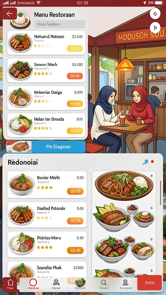 Grafis yang realistis dan mengagumkan.
