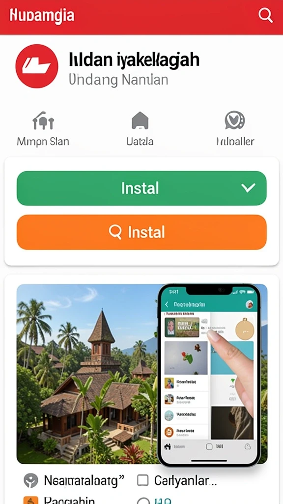 Tampilan antarmuka yang bersih dan modern.