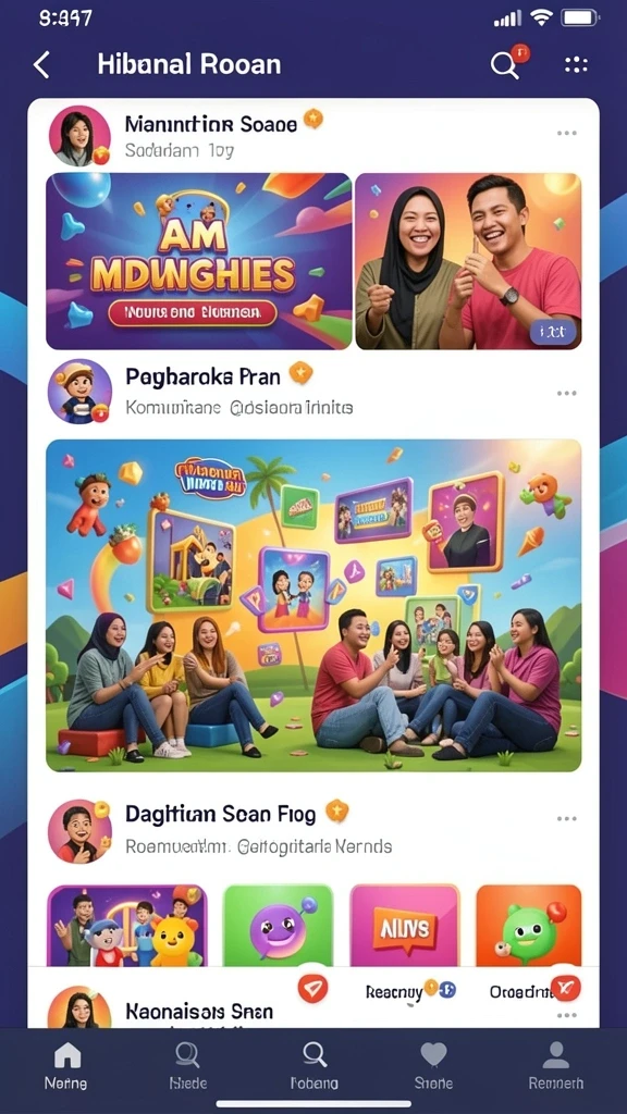 Tampilan antarmuka yang menarik dan mudah dinavigasi.