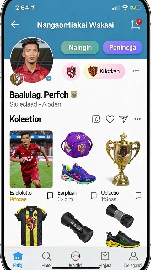 Fitur multiplayer yang memungkinkan interaksi dengan pengguna lain.