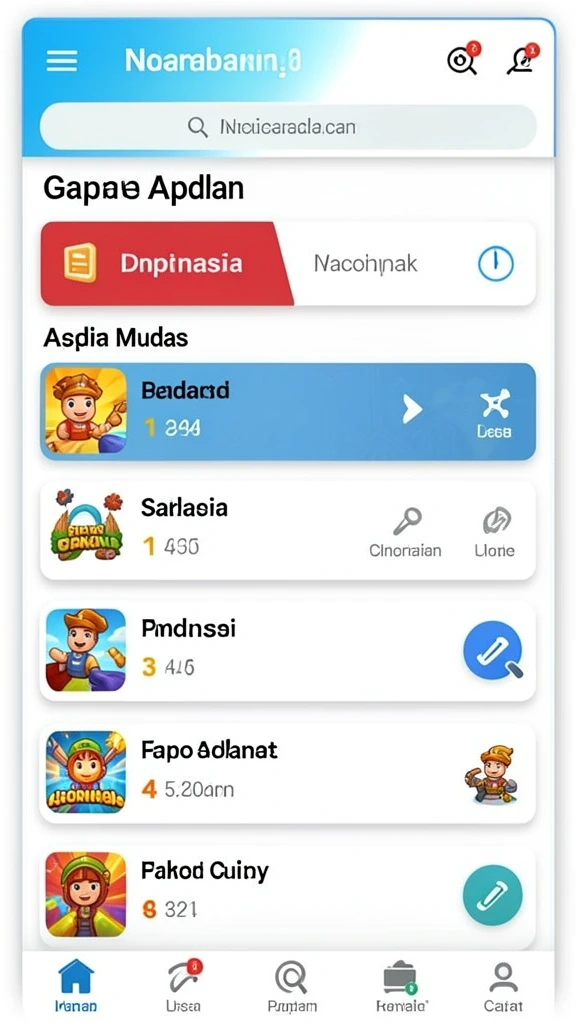 Tantangan seru di dalam berbagai level yang menakjubkan.