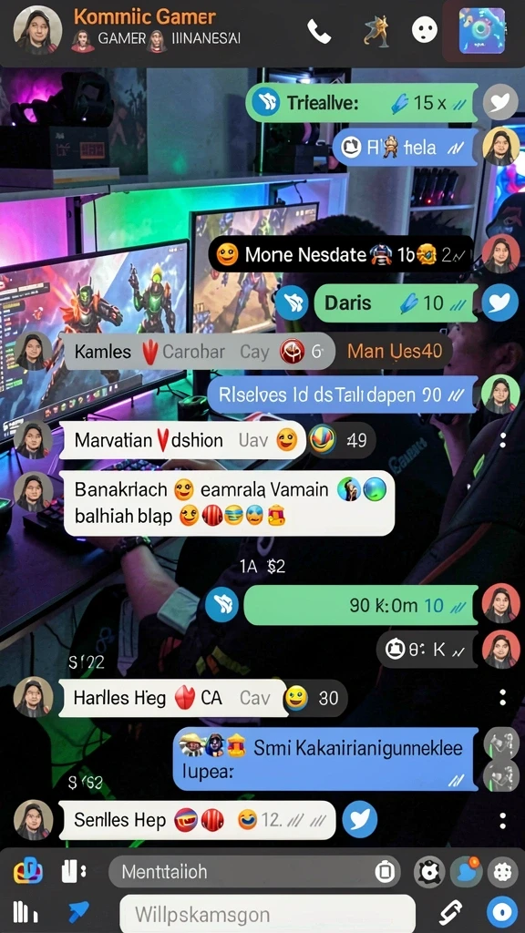 Komunitas aktif yang mendukung interaksi antar pemain.