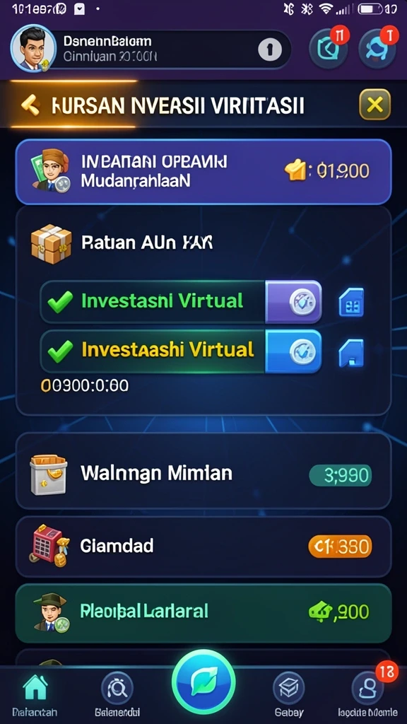 Beragam level menantang yang siap untuk dijelajahi.