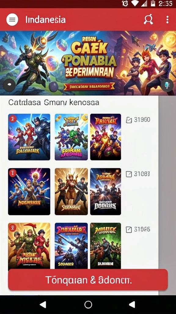 Fitur sosial untuk bermain bersama teman.