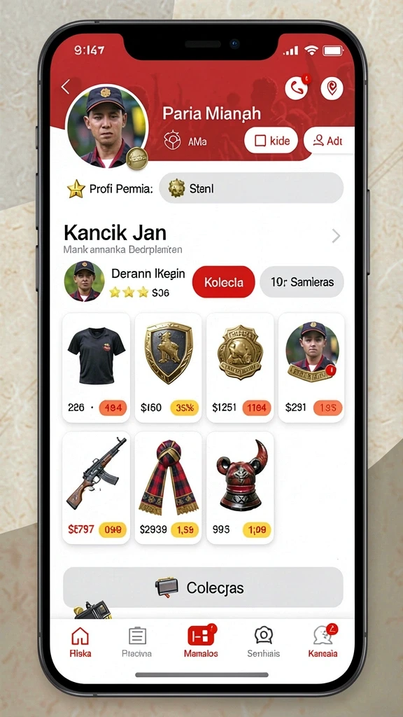 Tampilan antarmuka yang menarik dan mudah digunakan.