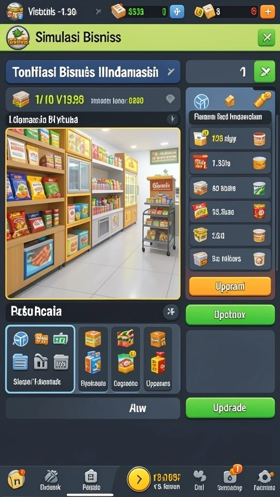Fitur kompetisi yang seru dengan teman.
