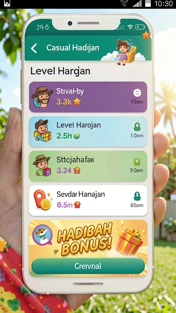Fitur bonus yang menggugah selera.