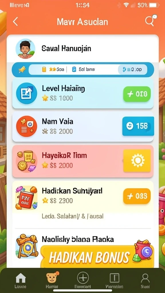 Karakter yang beragam dengan kemampuan unik.
