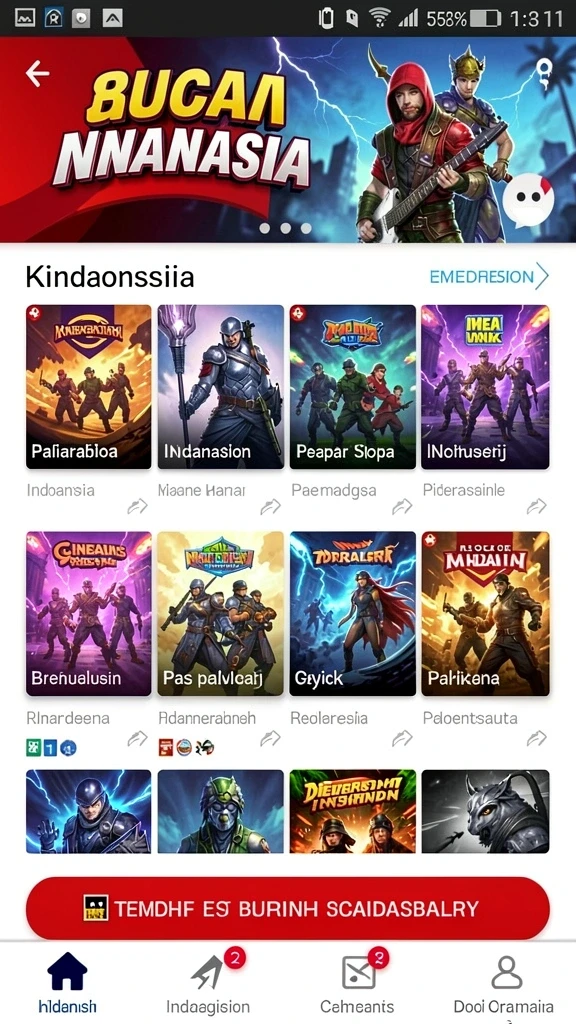Tampilan antarmuka yang user-friendly dan menarik.