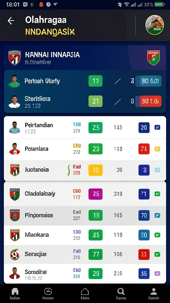 Tampilan karakter utama dalam permainan.