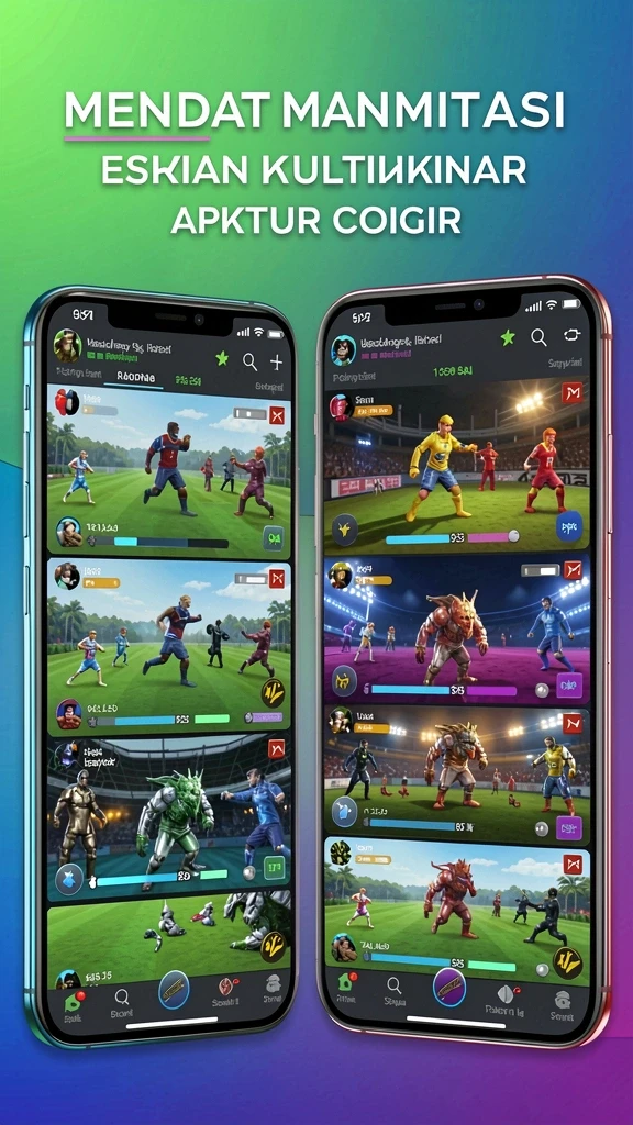 Mode multiplayer yang seru dan kompetitif.