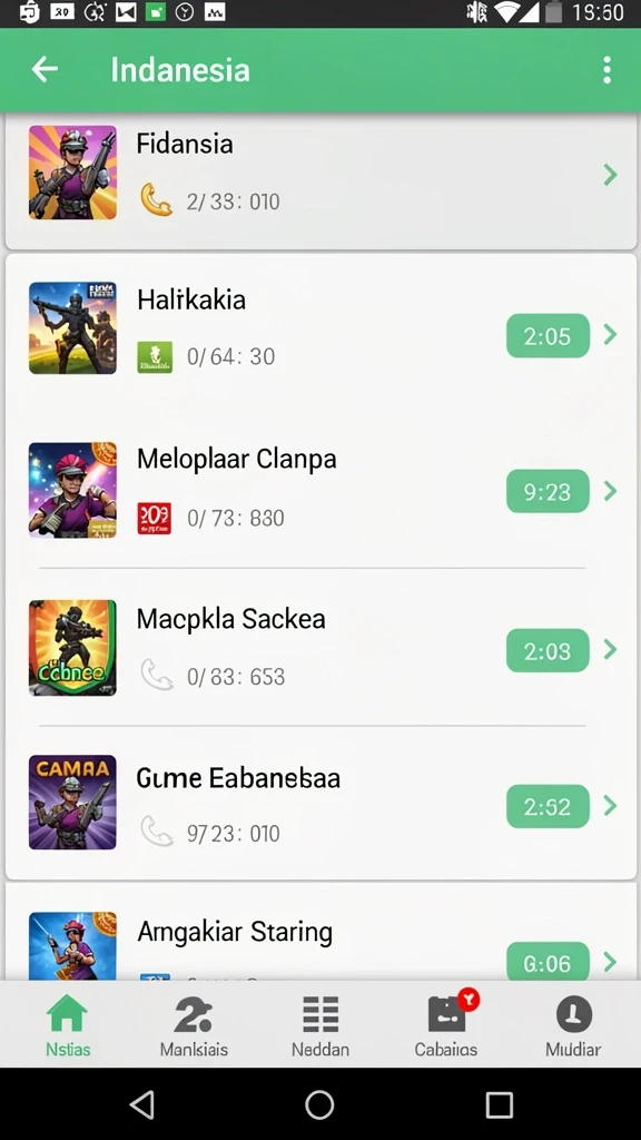 Tampilan awal yang memukau dan mudah dinavigasi.