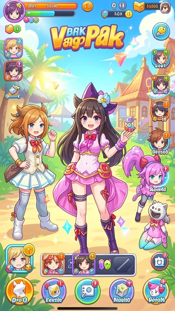 Screenshot menampilkan grafik menarik dalam game RVIP1.