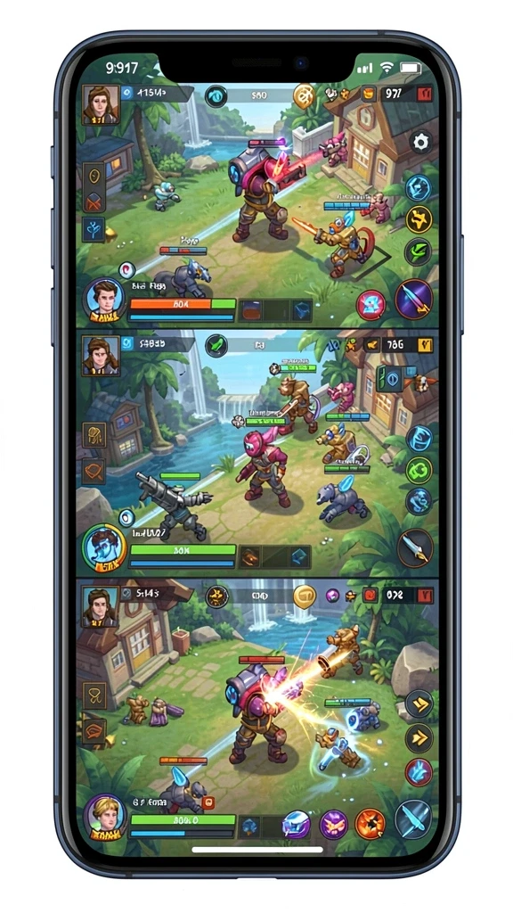 Tangkapan layar memperlihatkan mode multiplayer yang seru.