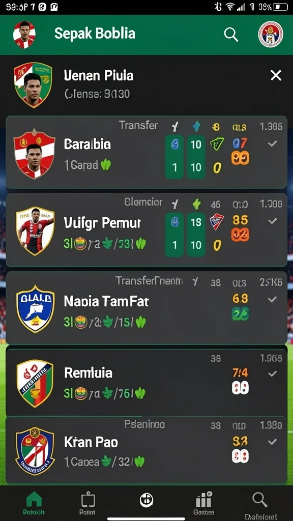 Tampilan awal permainan yang menarik dan interaktif.