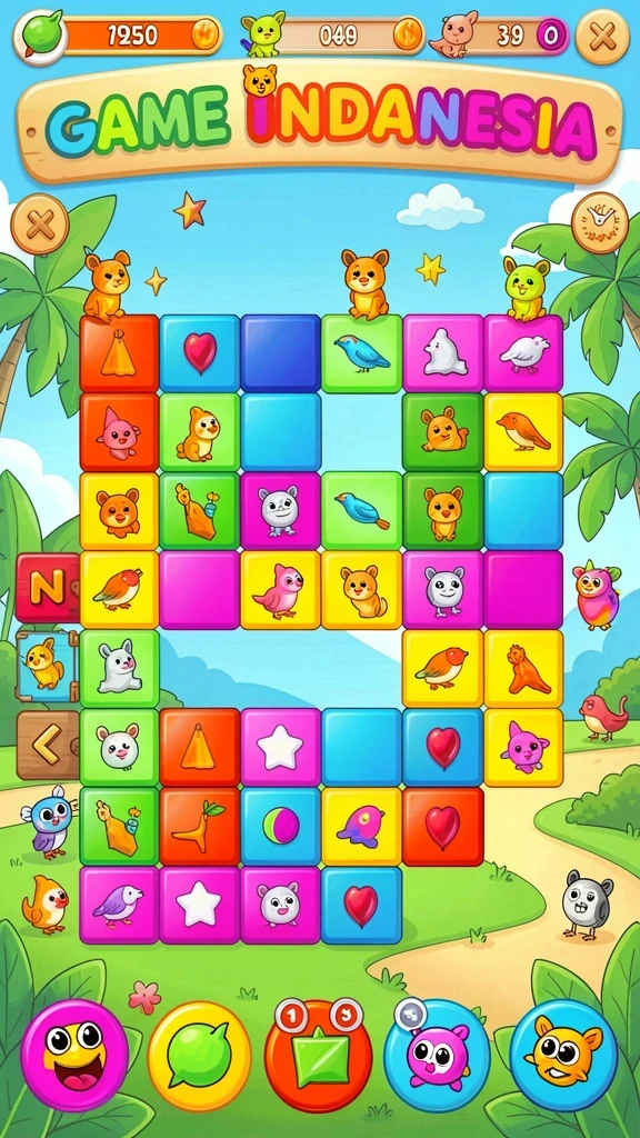 Menampilkan momen seru saat berkompetisi di mode multiplayer.