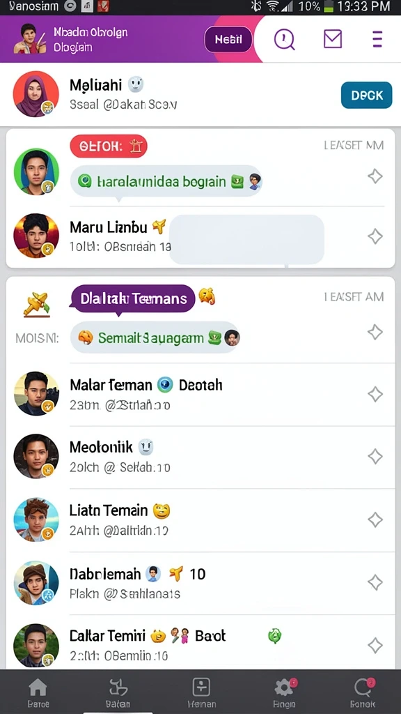 Tampilan grafis yang memukau dan beragam tema.