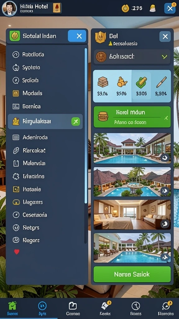 Fitur sosial yang memungkinkan interaksi antar pemain.