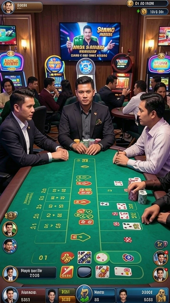 Tampilan antarmuka pengguna yang modern dan menarik.