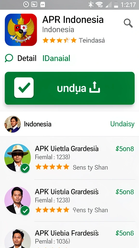 Tampilan antarmuka sederhana dan ramah pengguna.