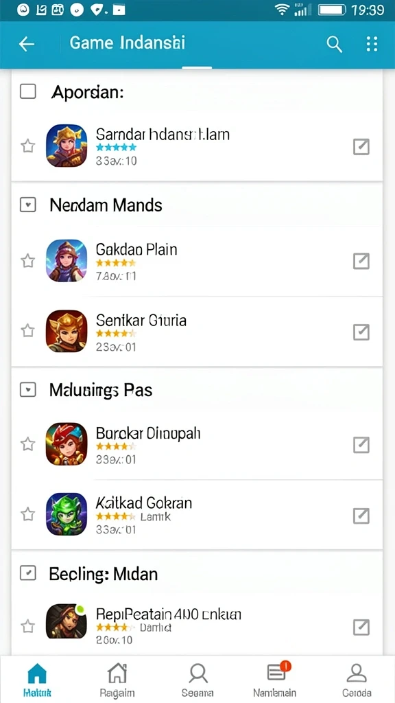 Karakter dengan kemampuan unik untuk berbagai strategi.