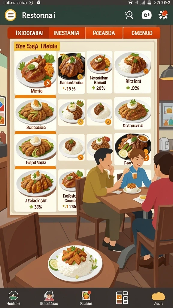Berbagai tantangan menarik di setiap level.