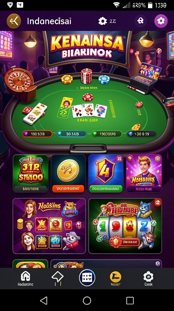 Screenshot menunjukkan antarmuka pengguna yang ramah.