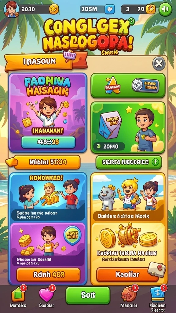 Grafis menawan yang memukau mata.