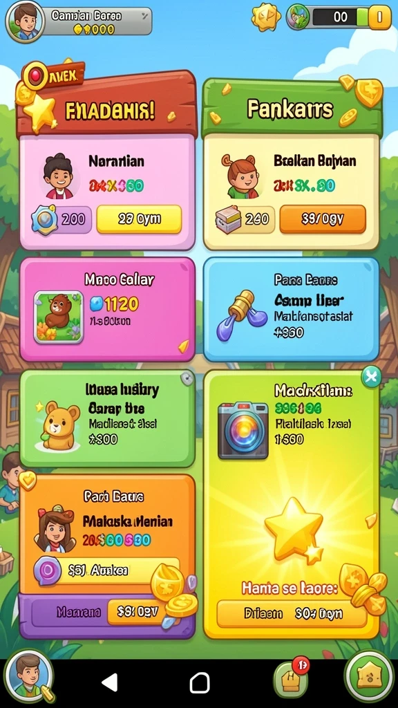 Grafik menakjubkan yang memikat mata.